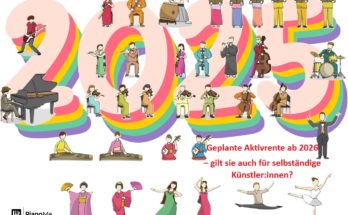 Geplante Aktivrente ab 2026 – gilt sie auch für selbständige Musiker:innen?