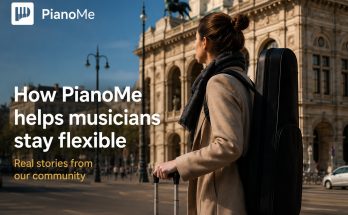 Real stories from PianoMe - rehearsal spaces sharing community