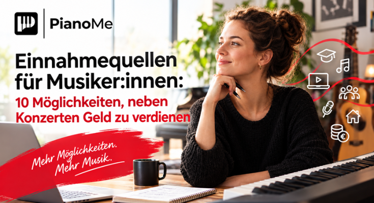 Einnahmequellen für Musiker:innen: 10 Möglichkeiten, neben Konzerten Geld zu verdienen
