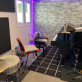 Renting out: Studio mit Flügel und Schlagzeug