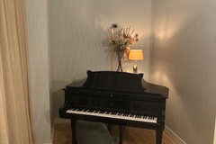Raum Vermieten: Studio with a Steinway grand piano for rent in Amsterdam