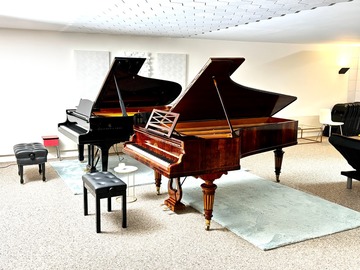 Raum Vermieten: 140m2 Room with 2 concert pianos in Zurich