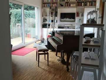 Renting out: Auf einem Blüthner-Flügel spielen