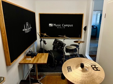 Raum Vermieten: Schlagzeugraum im Music Campus Berlin