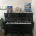 Auf Anfrage: Brand new YAMAHA upright piano can be rented upon request